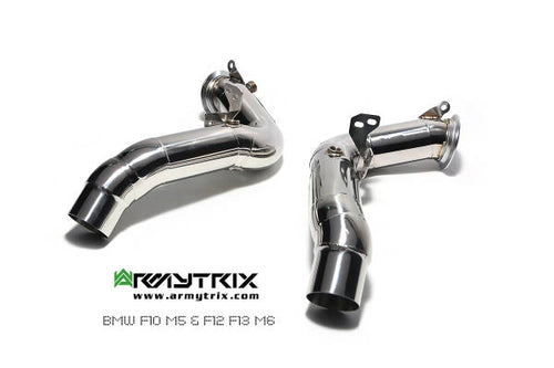 Armytrix Stainless Steel Downpipe For BMW M5 (F10) M5, 2013 › 2016, 418KW / 568HP