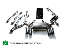 Armytrix Stainless Steel Cat-back For BMW M4 COUPE (F82) M4 COMPETITION, 2016 › , 331KW / 450HP