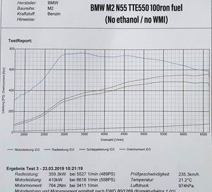 BMW TTE550 N55 UPGRADE TURBOCHARGER For 3 Series